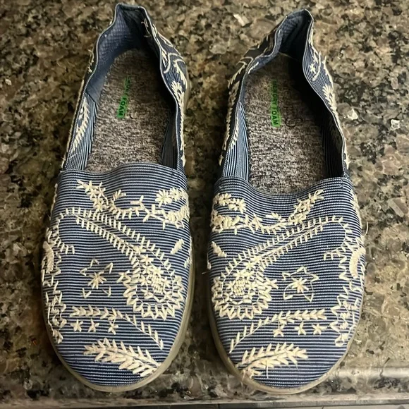 BareTraps Shoes Baretraps Kessie Denim Bluewhite Memory Foam